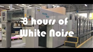 WHITE NOISE ~ Sound of Printing Press  'Roland 700' ~ Focus, Studying, Sleeping, Baby screenshot 2