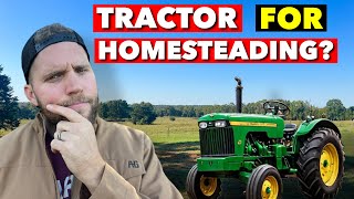 CAN YOU SURVIVE HOMESTEADING WITHOUT A TRACTOR?