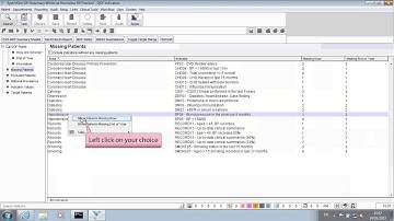 QOF Indicators in TPP SystmOne
