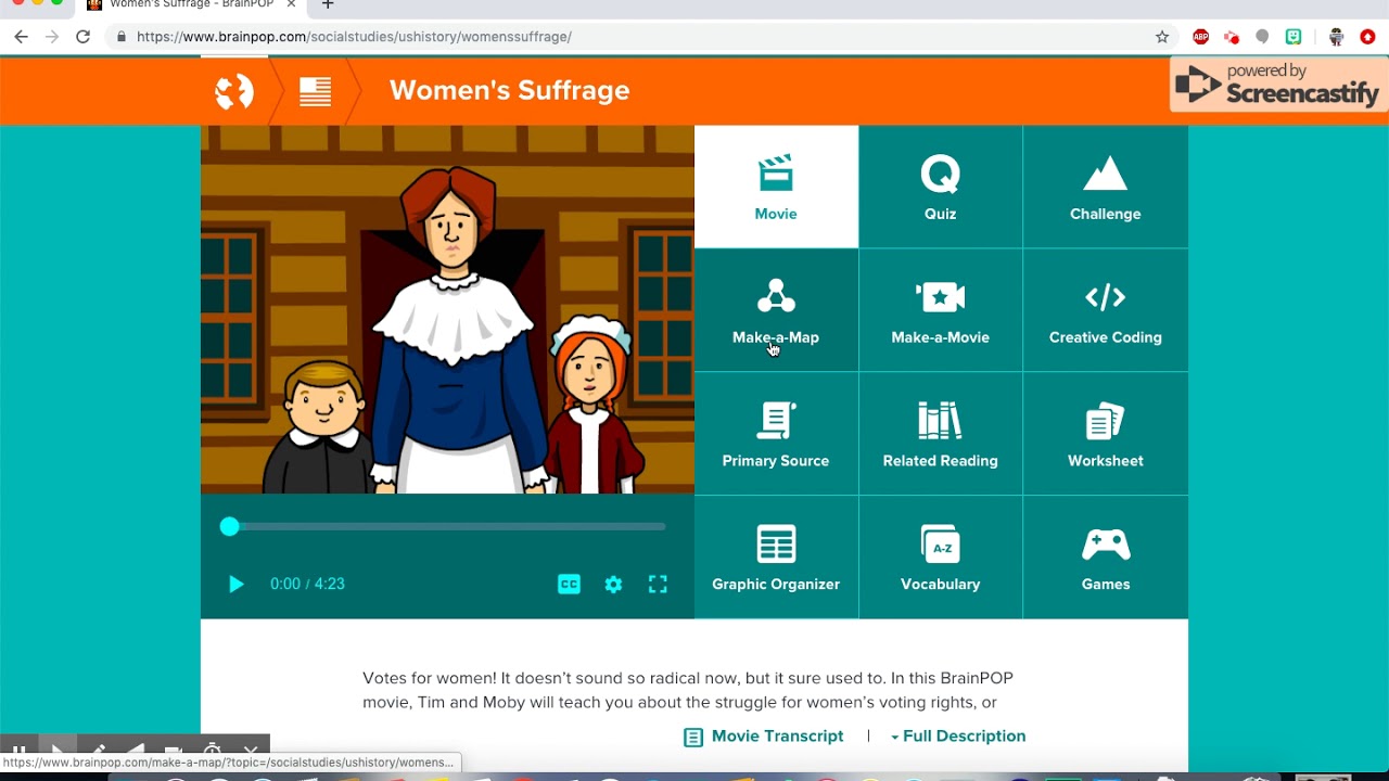 BrainPop Tutorial YouTube