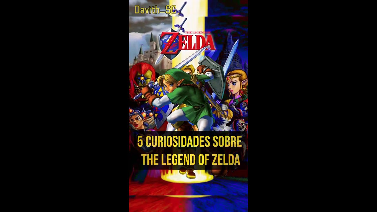 5 CURIOSIDADES sobre The Legend of Zelda 