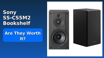 REVIEW (2025): Sony SS-CS5M2 Bookshelf Speakers. ESSENTIAL details.