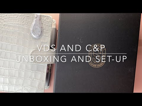 VDS Grenadine and Cloth & Paper Vanity Case - Unboxing and Set-up