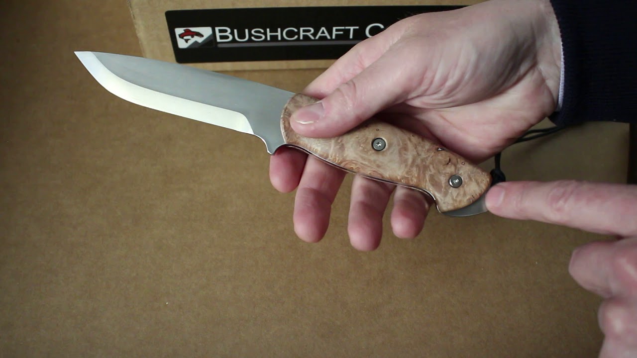 Seth Cosmo Bushcraft Knife Nitro V view by www bushcraftcanada com