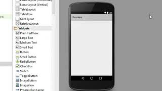 Android Studio Tutorial   06   Working with Relative Layout