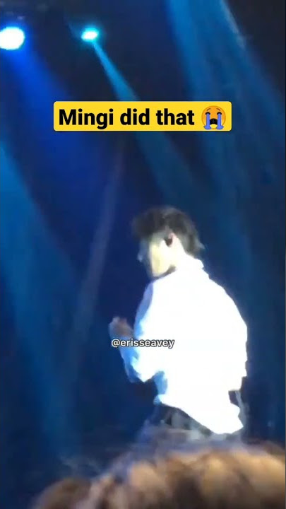 Mingi did that 😭😭😭 how do people still breath seeing this live #Ateez #mingi #songmingi