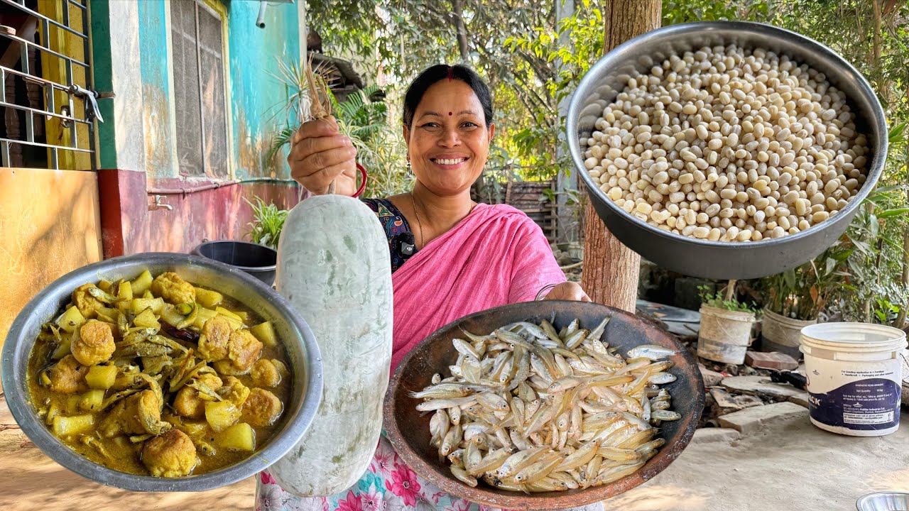 পাকা চাল কুমড়ো দিয়ে মুরলা মাছের টক দারুন এক জমজমাট রেসিপি | Desi Style Fish Recipe