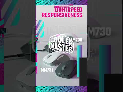 MM730 & MM731 - Lightspeed Responsiveness - video from Cooler Master Technology