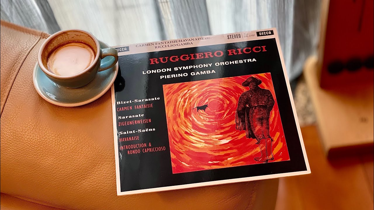 Ruggiero Ricci, Carmen Fantaisie, op. 25, Pierino Gamba, The London  Symphony Orchestra