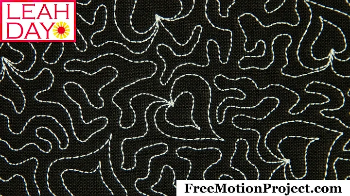 Easy Organic Freestyle Quilting Design - English Ivy Tutorial