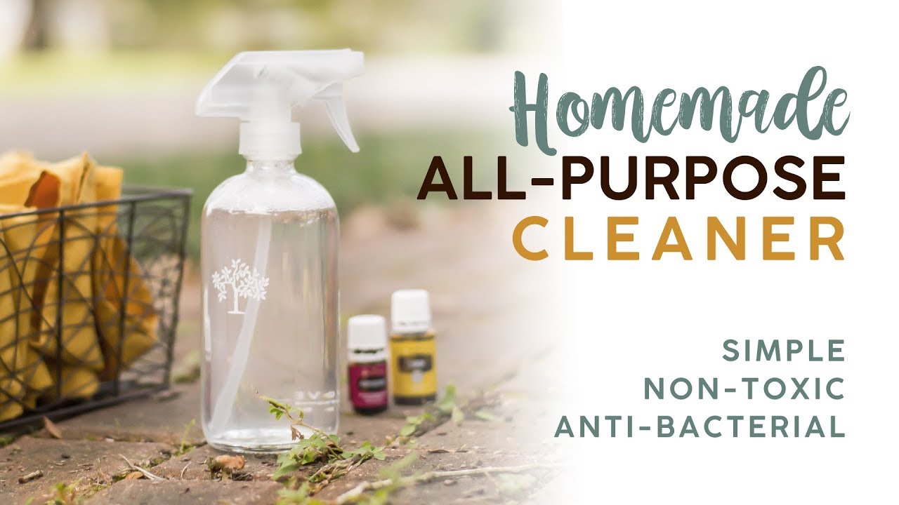 Simple DIY All-Purpose Disinfectant Cleaners