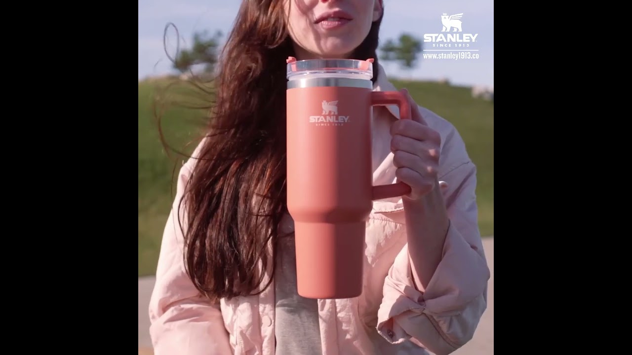 Stanley Adventure Quencher Travel Tumbler Cream Unboxing and Review 