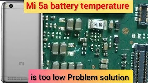 mi Redmi 5a battery temperature is too low problem solution 100%only charging problem