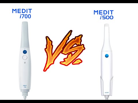 Сравнение внутриротовых сканеров Megit i500 и Medit i700 от Обабко Александра