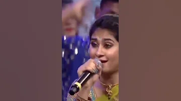 #srinisha sing cute Performance in #super singer #shorts