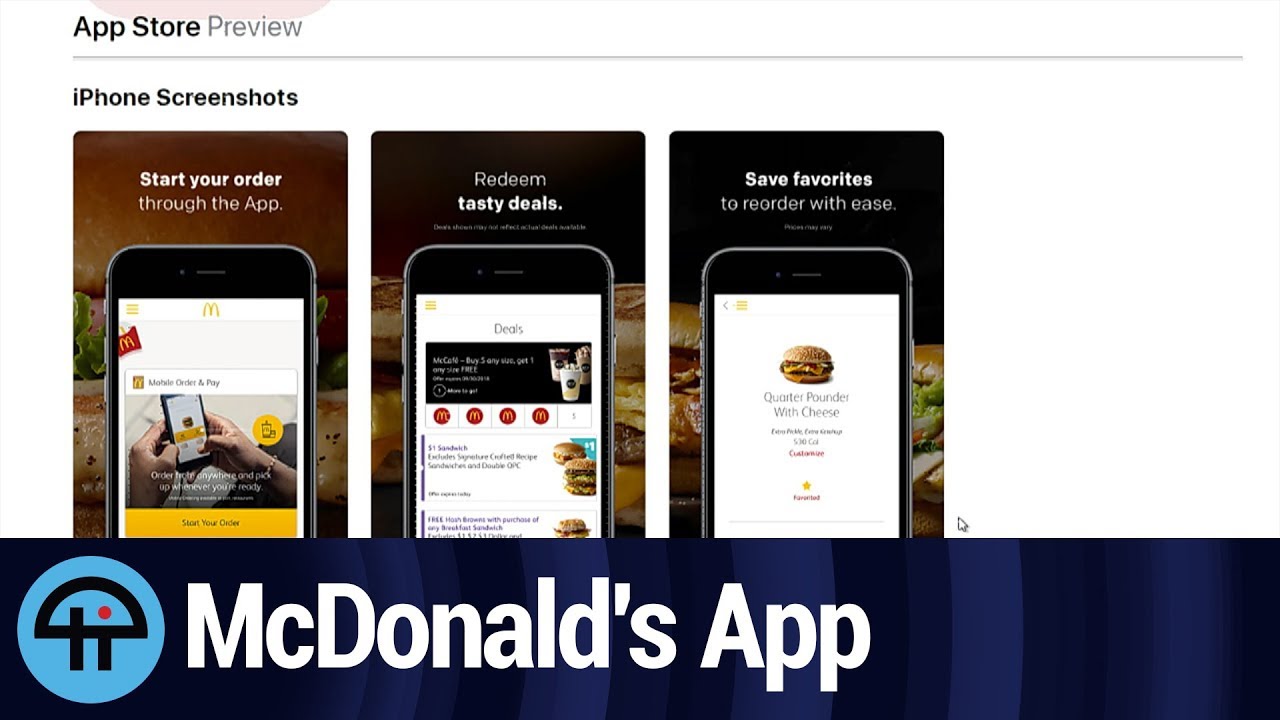 Why We're Lovin' the McDonald's App - YouTube