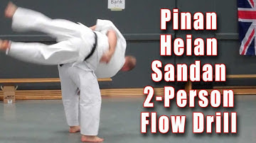 Practical Kata Bunkai: Pinan / Heian Sandan Two-Person Flow Drill