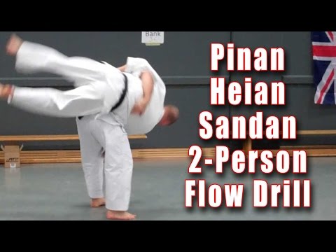 Practical Kata Bunkai: Pinan / Heian Sandan Two-Person Flow Drill