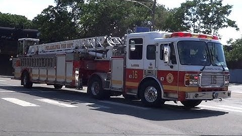 PFD Ladder 16, ES 9 & Engine 238 Responding *EQ2B Yelp, Epsilon Yelp & Q*