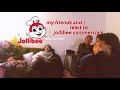 my friends and i react to jollibee commercials *FUNNY*