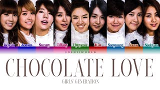 Girls’ Generation (소녀시대) – Chocolate Love (Lyrics)