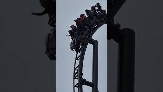Batman: Gotham City Escapes top hat 🎢 #parquewarner #rollercoaster  #themepark #shorts
