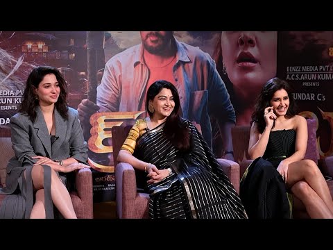 Baak Movie Team Interview With Geetha Bhagat | Tamannaah Bhatia | Raashii Khanna | Kushboo | TFPC - TFPC