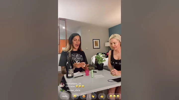 Rocky Santiago and Sarah Oliver Mocking Flos Insta...