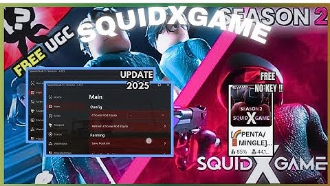 [UPDATE] Squid Game X Script - Wins | Games | Free Glasmarker & More
