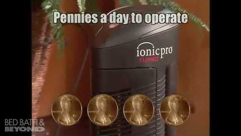 Ionic Pro Turbo Ionic Air Purifier at Bed Bath & Beyond