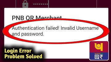 Fix PNB mPassbook App Login Error Problem Solved