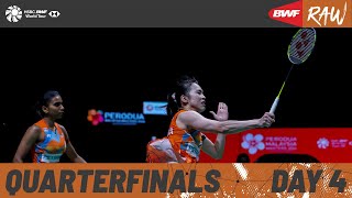 PERODUA Malaysia Masters 2024 | Day 4 | Court 2 | Quarterfinals | Session 2