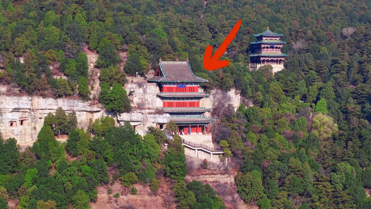 在山西太原探寻古建密码，晋祠的宋代塑像、天龙山唐代石窟和巨佛，谁更震撼？（4K）