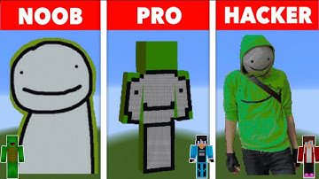 NOOB VS PRO VS HACKER Minecraft Pixel art✨Dream