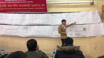 Bảo vệ ĐATN khoa Dân dụng Trường ĐHXD