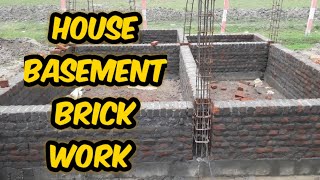 Brick Work|Basement Brick Work Step By Step|Tamil|Credence Construction