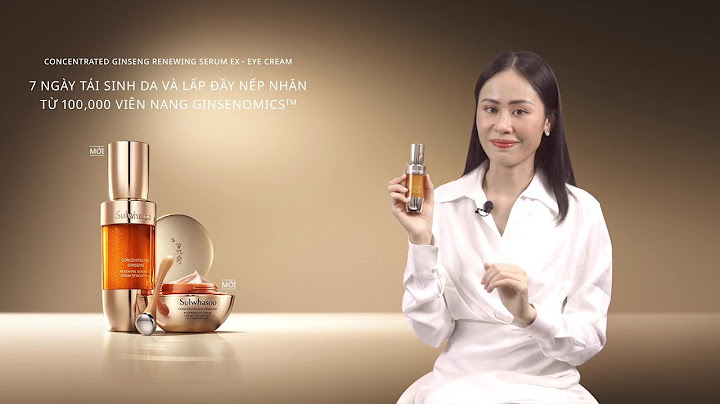 So sánh các dòng serum sulwhasoo năm 2024