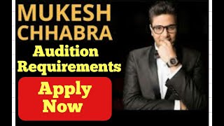 Mukesh Chhabra Ka Audition | Daily Acting Audition Updates For Northeastern Female Actors