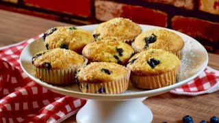 Blueberry Muffins || Маффины с Черникой || 2018