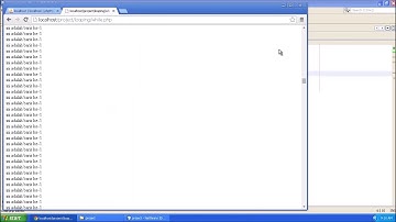 Pemograman PHP Dasar - LOOPING  FOR & WHILE