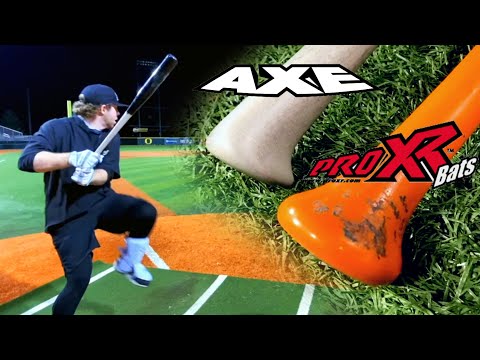 AXE vs. PROXR | Wood Bat Madness 1.0 Ep. 4 | Axe 243 Maple vs. Phoenix XR13 Maple