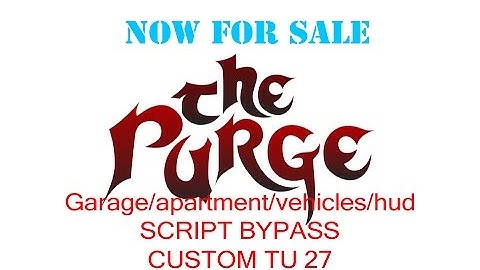 GTAV The Purge Script Bypass TU27 MODS XBOX360