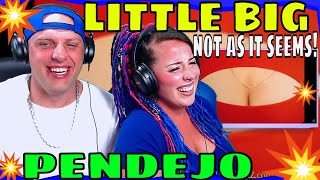 LITTLE BIG - PENDEJO (Official Music Video) THE WOLF HUNTERZ REACTIONS