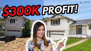 House Flip Before and After - $300K Profit - House Renovation & Garage Conversion with Numbers