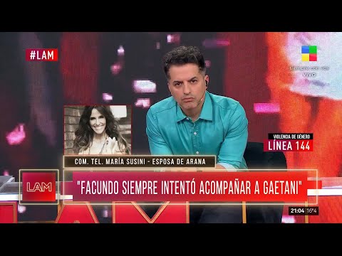 Video: María Susini - esposa de Facundo Arana