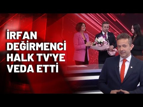 İrfan Değirmenci Halk TV'ye veda etti...