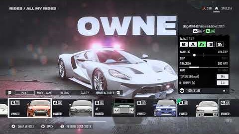 Need for Speed Unbound Custom Player Cop cars with toggle
