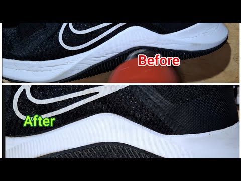 Removing wrinkles from the foam sole. Restore the appearance of the sole. Complete sole restorati...