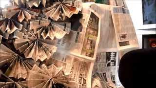Newspaper Dress DIY Newspaper Dress DIY