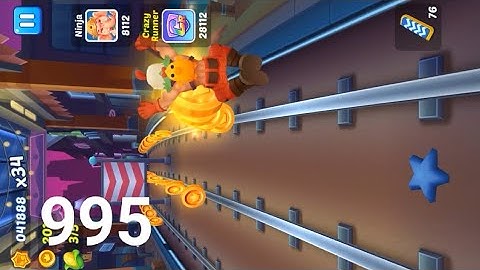 Subway Princess Runner - Gameplay Walkthrough Tutorial Score 1,17,980 All Mobile Game (Android, iOs)